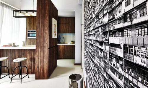 Căn hộ nhỏ đơn sắc và nhiều hoài niệm