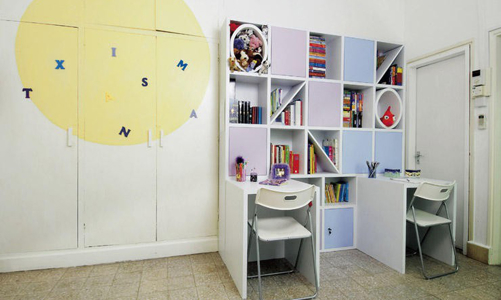 Phòng ngủ hợp lý cho hai bé sinh đôi