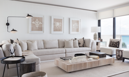 Tông màu kem trong nội thất