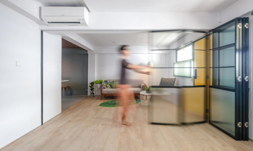 Căn hộ nhỏ tiện nghi và tinh tế sau khi cải tạo