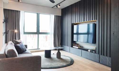 Căn hộ màu xám không hề đơn điệu