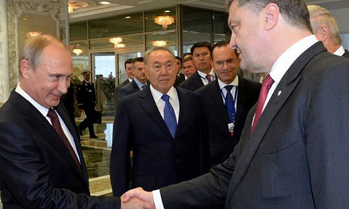 Tổng thống Nga-Ukraine đấu khẩu gay gắt