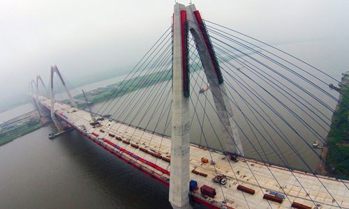 Hà Nội chính thức giữ nguyên tên cầu Nhật Tân