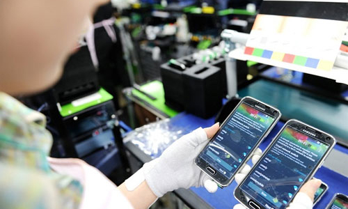 Kim ngạch xuất khẩu điện thoại vượt dệt may, thủy sản, dầu thô