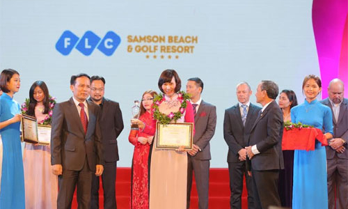 FLC Sầm Sơn vào top 5 khu du lịch hàng đầu Việt Nam 2016