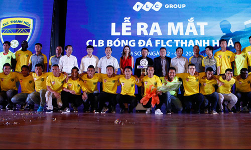 Ra mắt Câu lạc bộ Bóng đá FLC Thanh Hoá