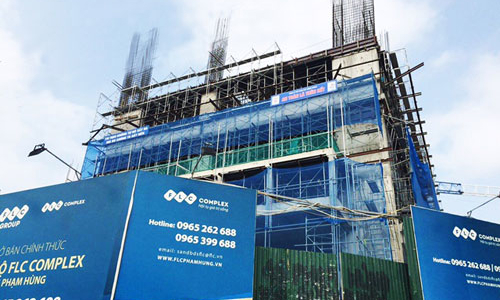 FLC Complex 36 Phạm Hùng có thể vượt tiến độ