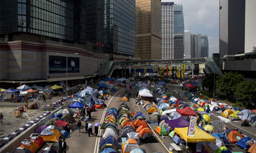 Chính quyền Hồng Kông từ chối đàm phán với người biểu tình