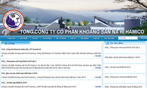 Khởi tố Chủ tịch Công ty Khoáng sản Na Rì Hamico