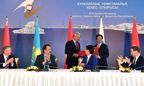 Việt Nam chính thức ký FTA với Liên minh Kinh tế Á - Âu