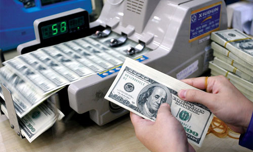 Điều chỉnh kép: Ngoại tệ ồ ạt chảy