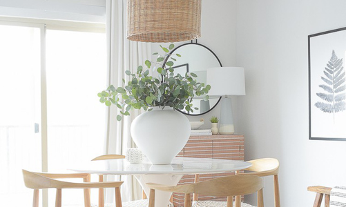 Cải tạo một phòng ăn cho phù hợp với mùa hè