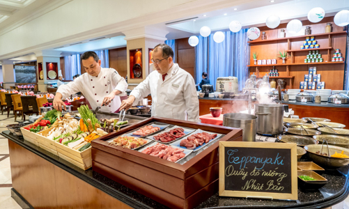 Ẩm thực Nhật Bản tại khách sạn Sheraton Hanoi