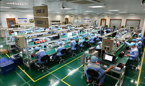 Lần đầu tiên cận cảnh nhà máy Bphone