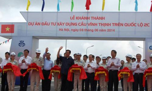 Khánh thành cầu vượt sông dài nhất Việt Nam