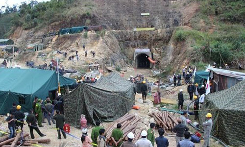 Công an đang điều tra vụ sập hầm thuỷ điện