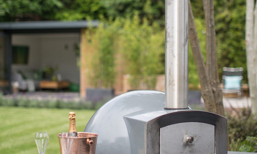 Bếp ngoài trời hữu dụng cho nhà vườn