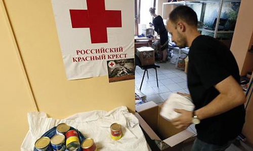 Nga đề nghị được hỗ trợ nhân đạo cho Ukraine