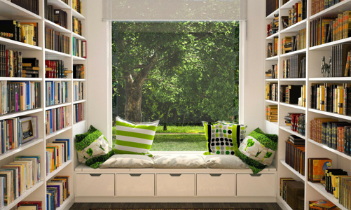 6 ý tưởng cho thư viện mini tại nhà