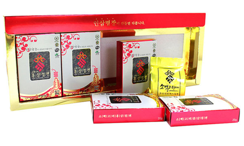 Sản phẩm nhân sâm và linh chi của công ty Nghiem Gia Corporation