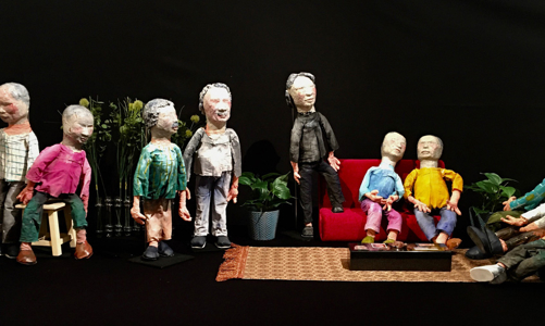 Triển lãm cá nhân về nghệ thuật giấy bồi thủ công tại Mỹ