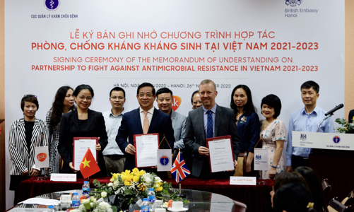 Chương trình hợp tác phòng, chống kháng kháng sinh tại Việt Nam