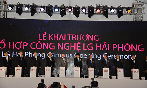 LG khánh thành tổ hợp công nghệ lớn nhất Đông Nam Á