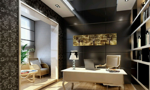 Phòng làm việc tại nhà thật 