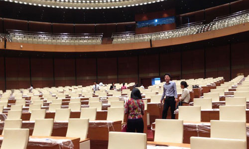 Yêu cầu khẩn trương hoàn thành Nhà Quốc hội