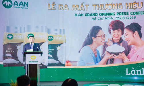 Tập đoàn Tân Long ra mắt thương hiệu gạo A An