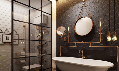 Biến tấu phong cách công nghiệp cho căn hộ chung cư nhỏ