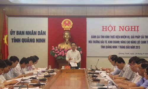 Quảng Ninh nhấn mạnh “cải thiện thực chất” môi trường đầu tư