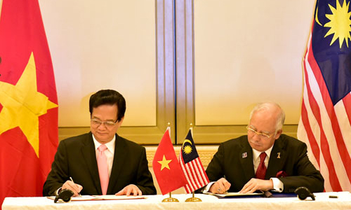 Việt Nam - Malaysia thành đối tác chiến lược 