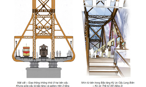 Kiến trúc sư nêu phương án “cứu” cầu Long Biên