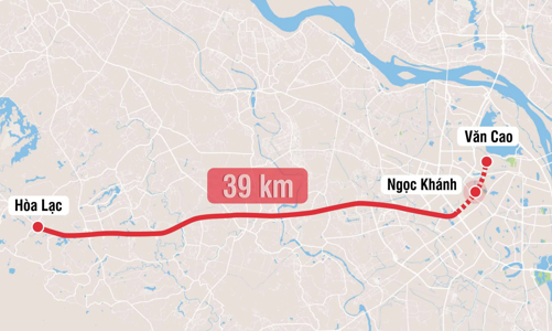 Kiến nghị thuê tư vấn thẩm tra để đẩy nhanh tiến độ dự án metro số 5 Văn Cao - Hòa Lạc