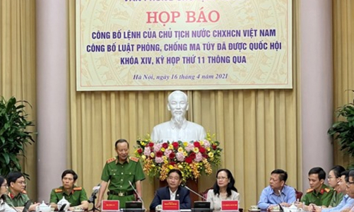 Công bố Lệnh của Chủ tịch nước công bố Luật Phòng, chống ma túy