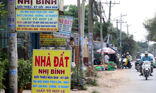 Đề xuất Chính phủ các biện pháp mạnh tay đặc trị “sốt” đất