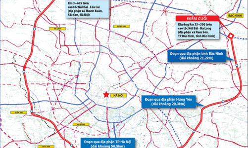 Đường Vành đai 4 hâm nóng thị trường bất động sản 3 tỉnh