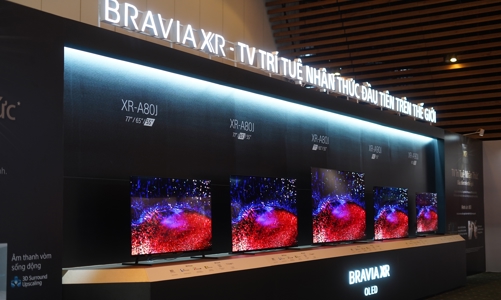 Sony tung loạt smart tivi tích hợp “trí tuệ nhận thức” ra thị trường Việt