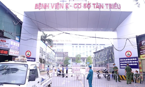 Bệnh viện K có 10 trường hợp nghi nhiễm Covid-19 