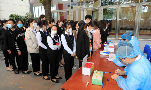 Toàn bộ học sinh Trường THPT Kinh Bắc được đề nghị xét nghiệm Covid-19