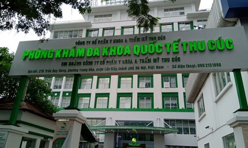 Đình chỉ hoạt động Phòng khám đa khoa quốc tế Thu Cúc