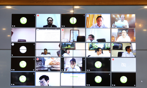 Dịch Covid diễn biến phức tạp, hàng loạt bộ ngành kích hoạt họp trực tuyến 