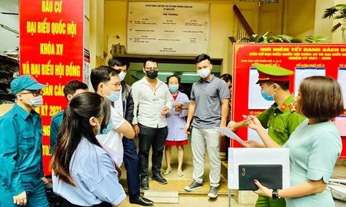 Tăng cường phòng chống Covid-19 phục vụ bầu cử