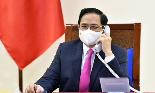Thủ tướng đề nghị Nhật Bản sớm chuyển giao công nghệ về vaccine Covid-19 cho Việt Nam