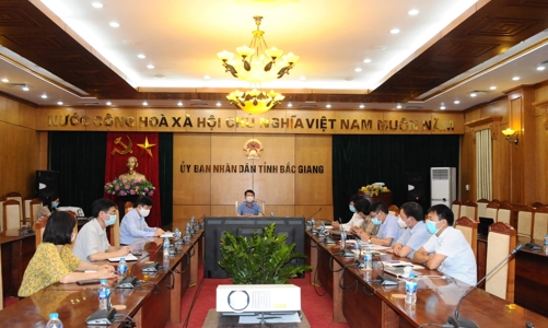 Lên phương án thu dung, điều trị bệnh nhân Covid-19 tại Bắc Giang