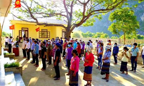 Các điểm bầu cử sớm trên cả nước