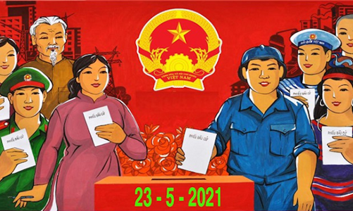 Hơn 69 triệu cử tri cả nước thực hiện quyền bầu cử Quốc hội và Hội đồng nhân dân các cấp