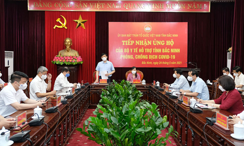 Nhiều tổ chức và cá nhân trợ giúp Bắc Ninh, Bắc Giang chống dịch Covid-19