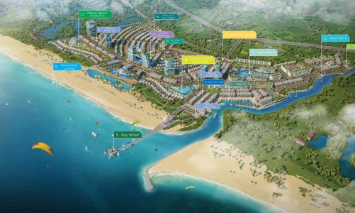 Venezia Beach tái hiện “thành phố kênh đào” trên cung đường ven biển Hồ Tràm - Bình Châu 